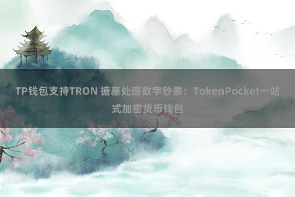 TP钱包支持TRON 搪塞处理数字钞票：TokenPocket一站式加密货币钱包